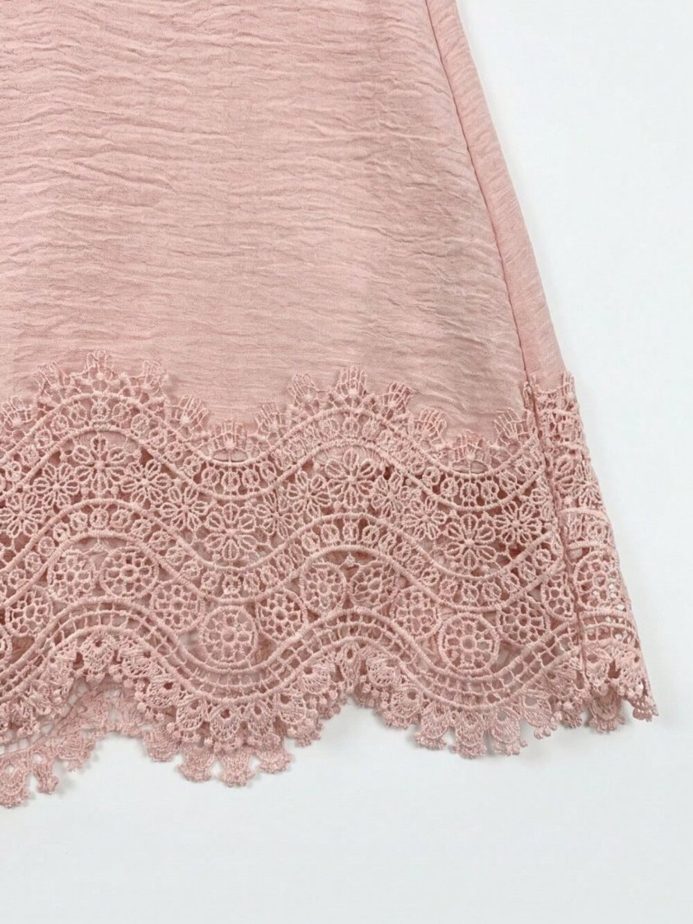 Pink Casual Women's Woven Top & Pants Two Piece Set - Picture 6 of 6